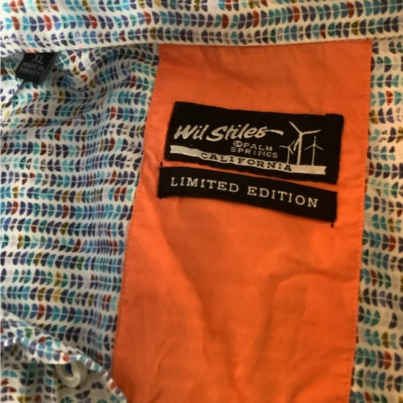 Wil Stiles Palm Springs Cotton Men’s Shirt - Picture 4 of 5
